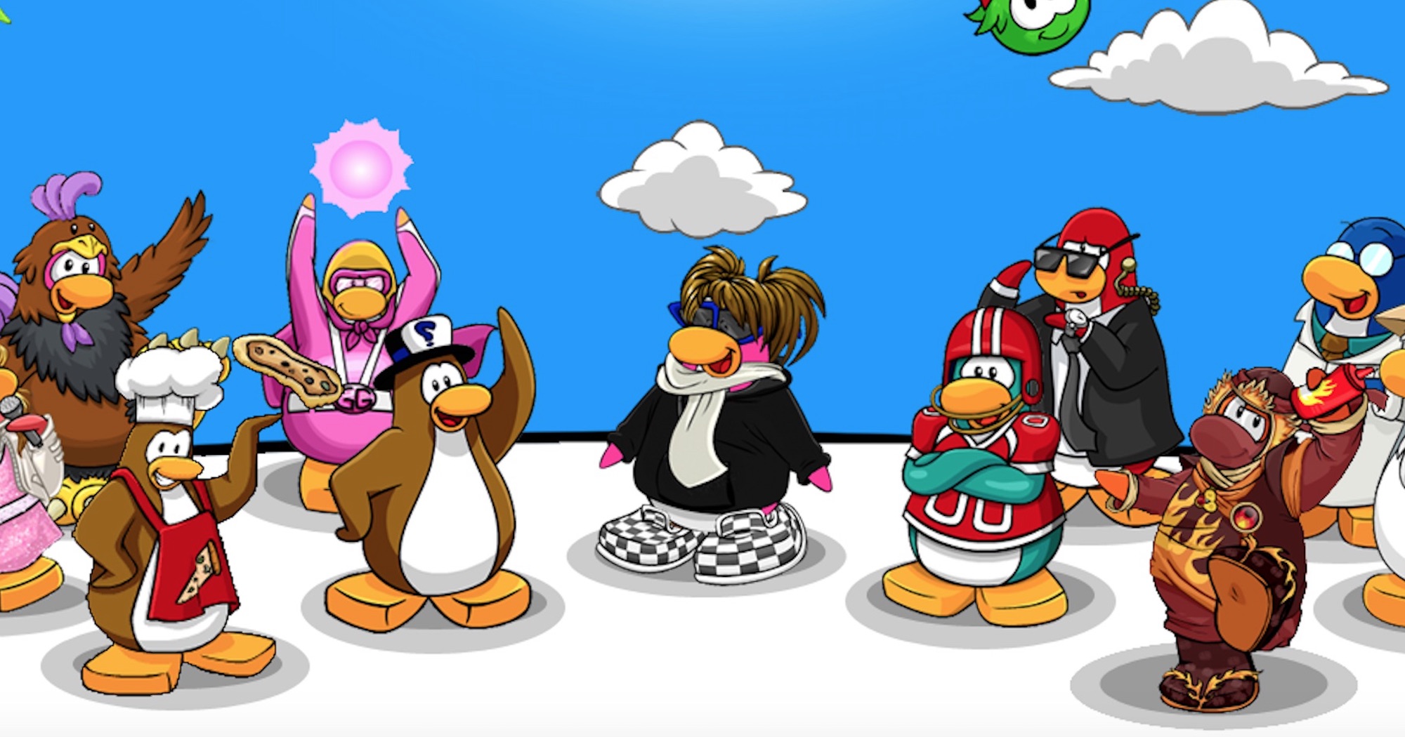 penguin ice skating game